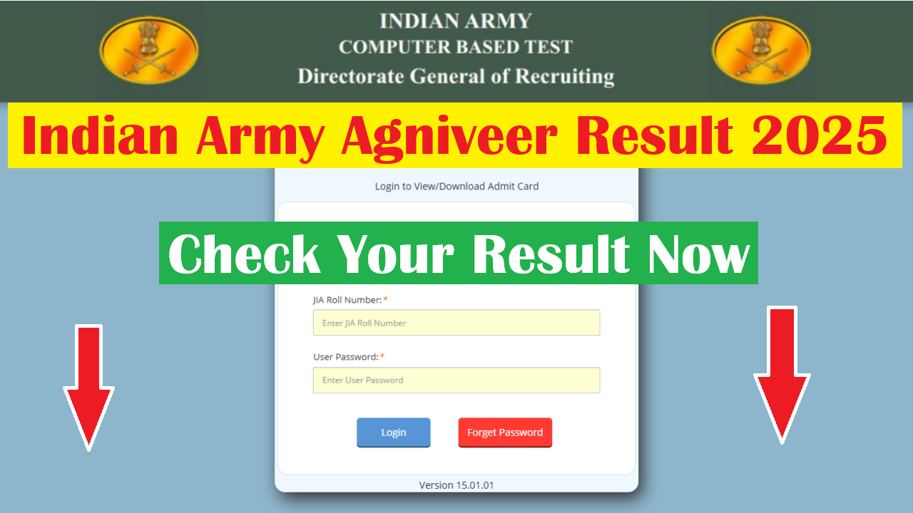 Indian Army Agniveer Result 2025