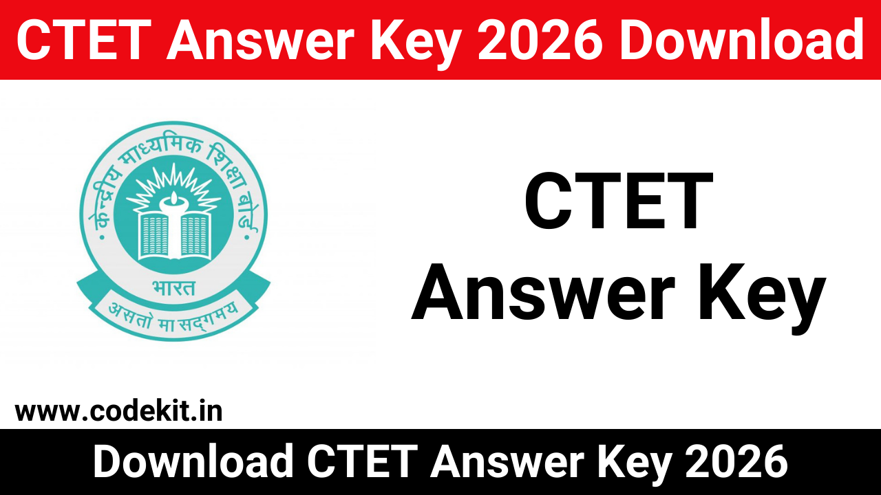 CTET Answer Key 2026